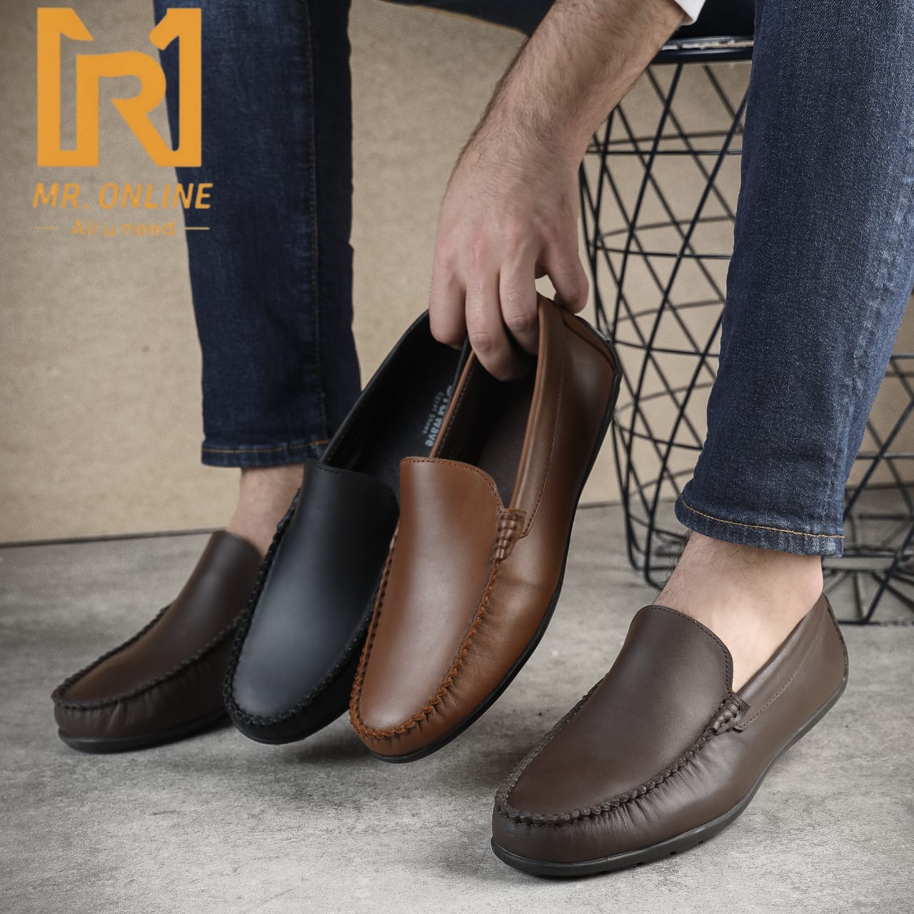 جزمه جلد طبيعي ١٠٠٪ - هافان R1