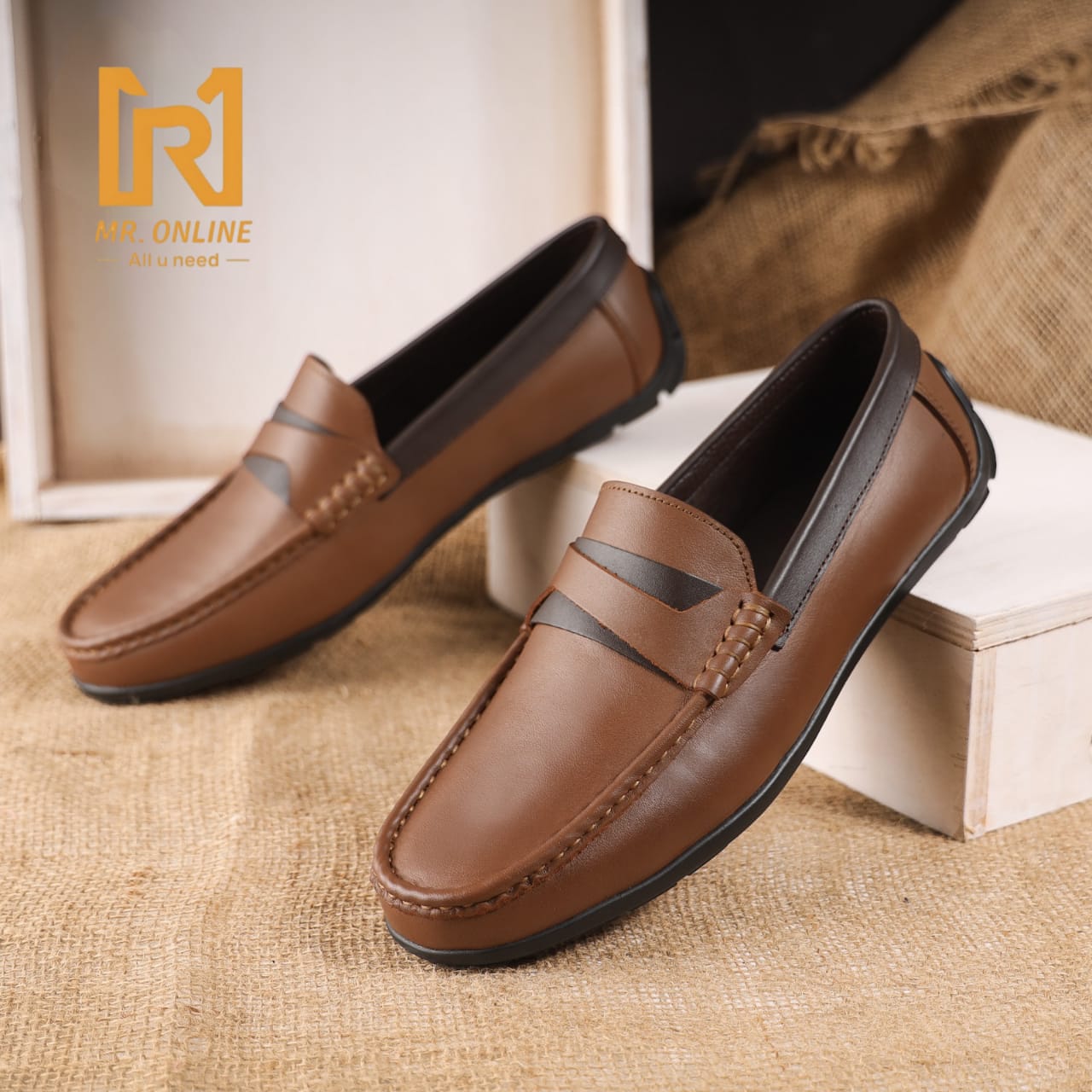 جزمه جلد طبيعي ١٠٠٪ - هافان R106